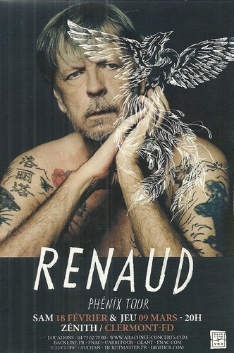 Flyer plv renaud en - -, concert
