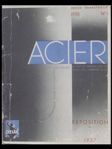 Acier 1938 exposition - n°1,