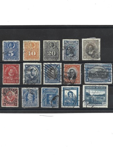 344 lot vieux timbres - 344-, de