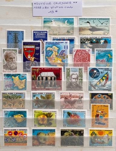 Timbres nouvelle caledonie - nouvelle,