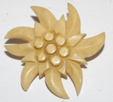 broche ancienne  edelweiss
