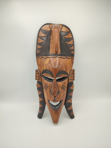 Masque africain bois sculpté - africain,,