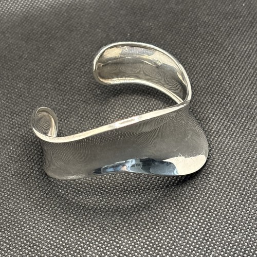 Bracelet manchette argent - en,