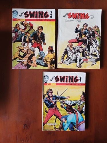 Bds petit format lot - petit, captain