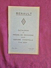 RENAULT  VIVASTELLA  ACR 1 /