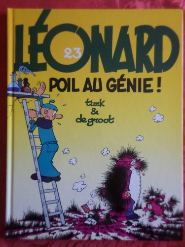 Léonard poil au - bd,