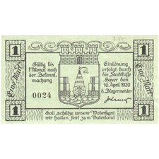 Allemagne, Hoyer, 1 Mark