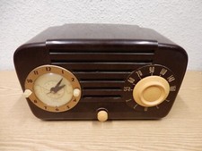 Radio Telechron 40 Modèle 910 Appareil À Tubes Bakélite USA Années 40 Vintage
