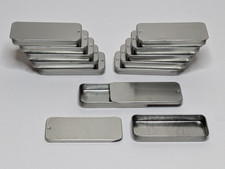 144 Slide Top Tin Containers