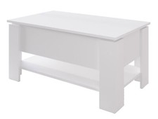 Table Basse Table de Salon 86, 5x51cm Couleur au Choix Réglable en Hauteur