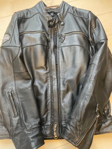 Harley davidson veste - en, cuir