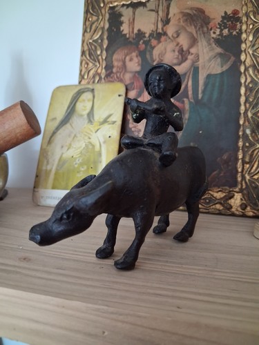 Sculpture animal buffle - sculpture,