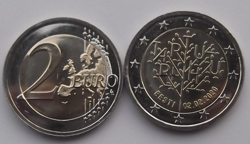 Euro commémorative estonie - commémorative,