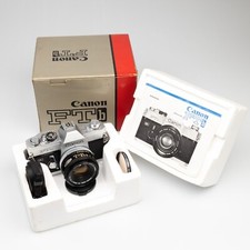 *SERVICED* Canon FTb QL Chrome