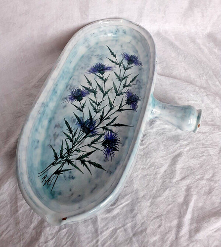1950 grand plat - , céramique