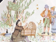 Assiette Sarreguemines Richard