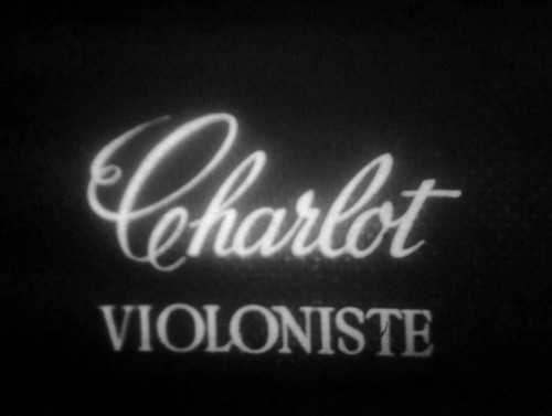 Charlot violoniste - charlot,
