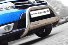 Pare Buffle Pour Dacia Sandero Stepway 2012-2020 Homologue Acier Inox 63mm NEUF