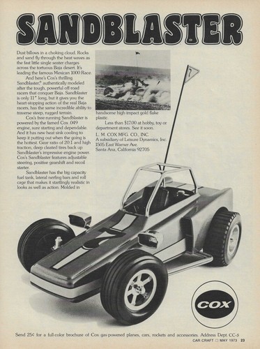 1972 cox dune - cox,