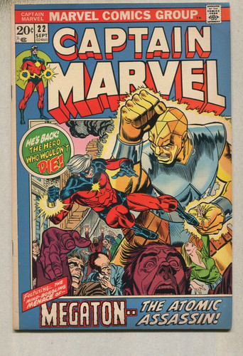 Captain marvel 22 - captain, vf