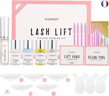ICONSIGN Kit de Rehaussement de Cils Amélioré 2025, Kit Professionnel S