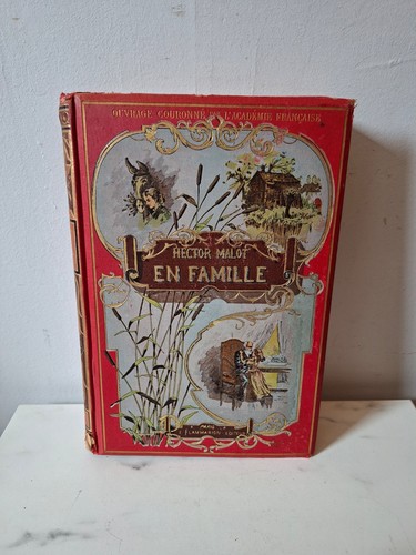 Ancien livre hector malot - hector, en