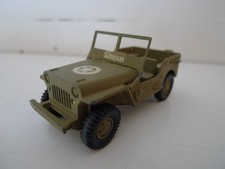 JEEP WILLYS DESERT GEVARM FRANCE JOUETS SIMOUN SABLE FJ