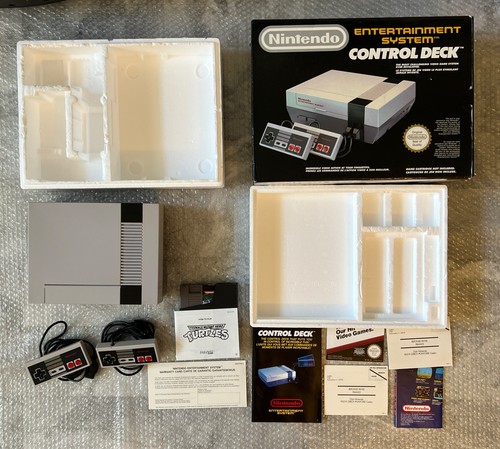 Console nintendo nes boite - console,