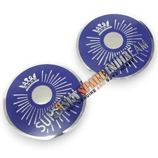 Paire d'insignes bleus