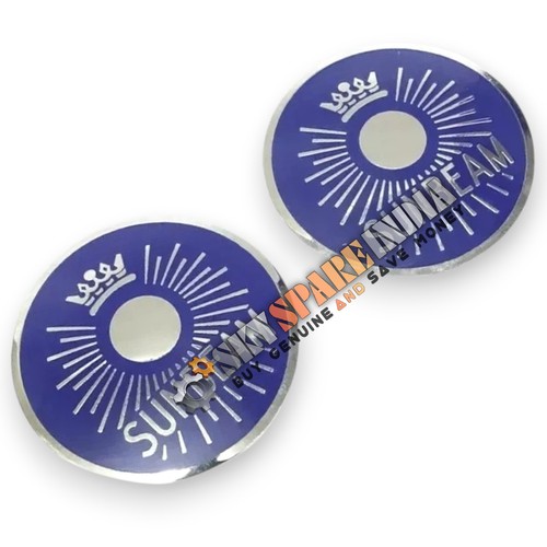 Paire insignes bleus - paire, d'insignes