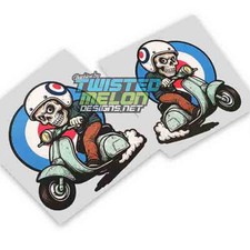 Mods Skull Motard Lambretta