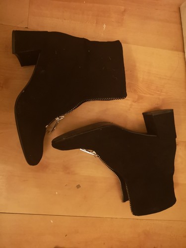 Bottes zippées noires - , à