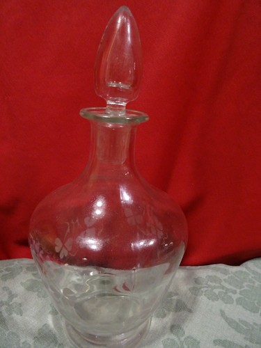 Carafe verre bullé avec - bullé,