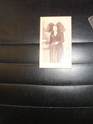 Photo cdv alsacienne en - photo,