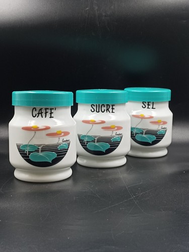 Pots bocaux condiments - 3, à