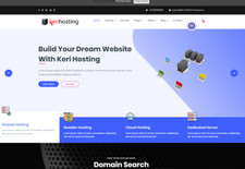Site Web complet - vente de services d'hébergement