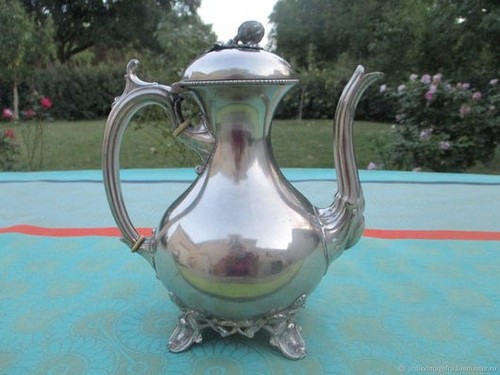 Cafetière ancienne grenat - cafetière,