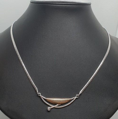 Collier fin argent 925 - , maille