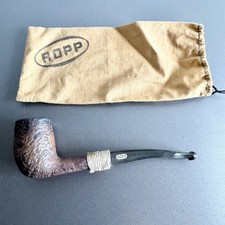Ancienne Pipe Ropp en bois avec étui. Vintage / Rétro.  (à Nettoyer / Restaurer)