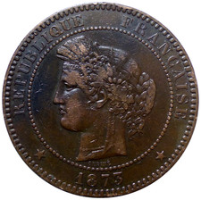 10 Centimes CÉRÈS 1873 A