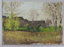 Tableau Ancienne Vue Pays