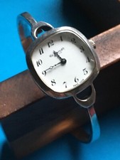 Vintage Montre Bracelet Femme Mécanique en Argent Ch TISSOT & Fils Le Locle