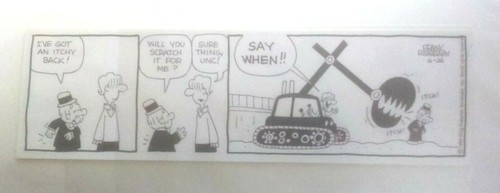 Planche originale strip mr - -,