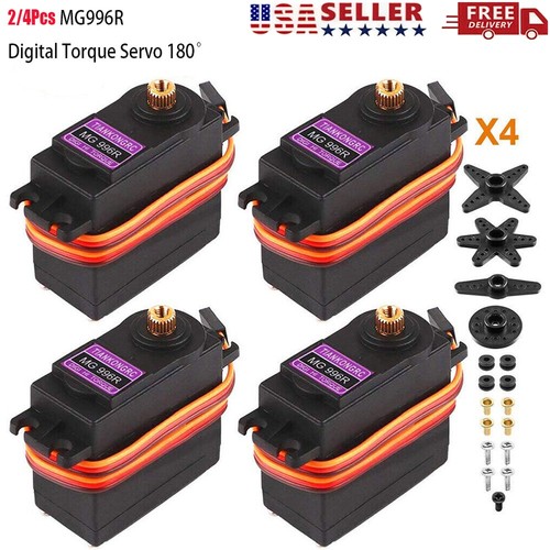 4pcs mg996r metal gear - metal,