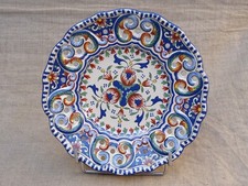 Assiette ajourée faïence