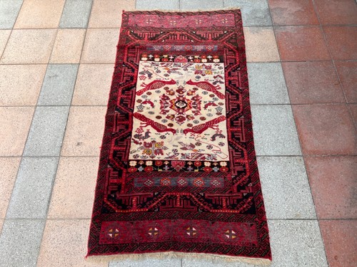 Tapis ancien belouch rug - ancien,