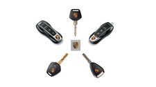 Logo télécommande écusson Porsche pour clé coque 911 Macan Cayenne Panamera...