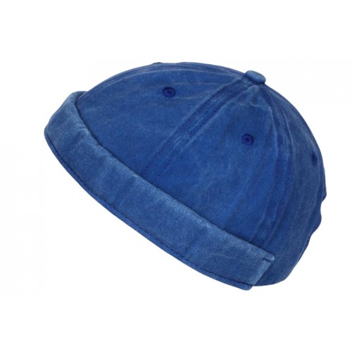 Bonnet docker bleu denim - denim, en