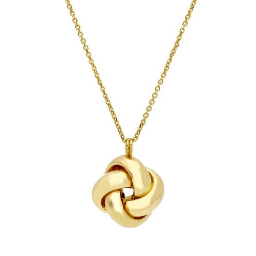 Collier jaune 18k - or,