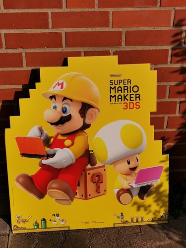 Présentoir super mario maker - mario,